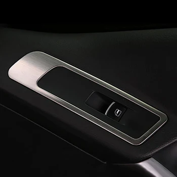 4buc/set Auto interior mouling geamurilor butonul capacului ornamental autocolant se Potrivesc Pentru VW Tiguan 2013 2016 accesorii