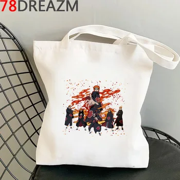 Naruto geanta de cumparaturi geanta de cumparaturi refolosibile bolso bolsas de tela sac reciclaje sac cabas tesatura de iută apuca