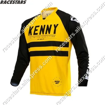 NOI 2020 iute uscat Kenny Moto Jersey MX biciclete biciclete Motocross Jersey BMX MTB DH Tricou Haine cu Maneca Lunga MTB Respirabil Tricou