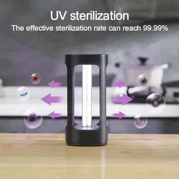 CINCI Inteligent UVC Dezinfecție Lampă de Corpul Uman Inducție UV Sterializer Lucra Cu Mijia Aplicație de Control
