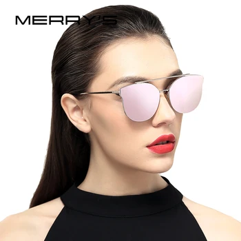 MERRYS Femei ochelari de Soare Ochi de Pisica Clasic de Brand Designer de ochelari de Soare S8089