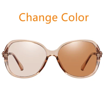 2020 Fotocromatică ochelari de Soare pentru Femei Polarizati Cameleon Ochelari de Conducere Fumurii Ochelari de cal Anti-orbire Ochelari de Soare lunetă soleil femme