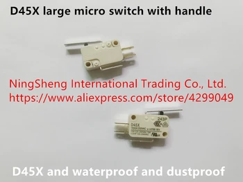 Nou Original D45X mare micro comutator cu mâner și rezistent la apă și praf