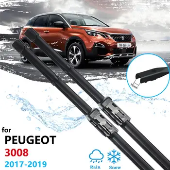 Masina stergatoarele pentru Peugeot 3008 2017 2018 2019 Mk2 3008GT GT Fata de Parbriz Ștergătoarele de Parbriz, Accesorii Auto, Autocolante