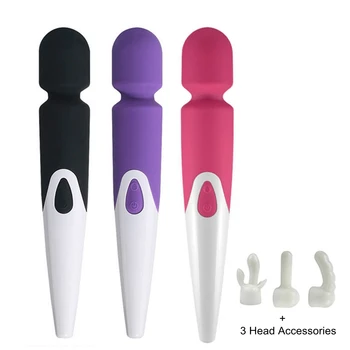 Wireless Dildo-uri AV Vibrator Bagheta pentru Femei Clitorisul Stimulator USB Reîncărcabilă aparat de Masaj Jucarii Sexuale pentru Musculare Adulți