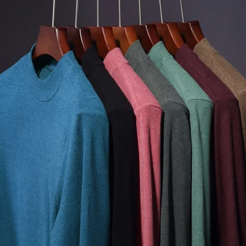 2020 brand tricotate casual o de gât pulover barbati pulover de îmbrăcăminte de modă topuri haine solidă tricot barbati pulovere pulovere 81311
