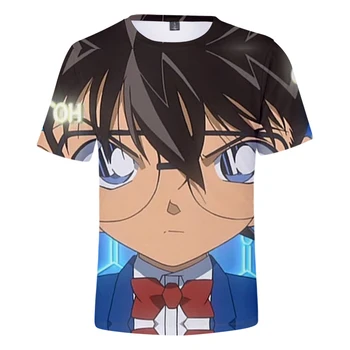 Anime 3D Detectiv Conan T cămașă Bărbați Femei Noua Moda Hip Hop Copii tricou Casual 3D Detectiv Conan Băieți fete de Vara T-shirt