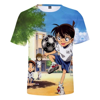Anime 3D Detectiv Conan T cămașă Bărbați Femei Noua Moda Hip Hop Copii tricou Casual 3D Detectiv Conan Băieți fete de Vara T-shirt