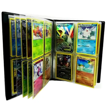 240PCS Joc Carduri Pokemon Album Carte de Desene animate Anime Card EX GX Colectoare Încărcate Listă Pentru Copii Titularul Capacitatea de Liant Folder Jucarii
