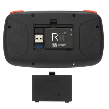 Rii i4 Mini Tastatura Bluetooth 2.4 GHz Dual Moduri Portabile Grif cu iluminare din spate Mouse, Touchpad-ul de Control de la Distanță pentru Windows Android