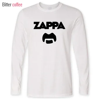 NOI Toamna Și Iarna Excentric Rock Icon Frank Zappa Amuzant Print T-shirt Barbati Casual, Camasi cu Maneca lunga