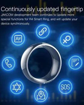 Noul Inel Inteligent NFC Purta Jakcom R3 R4 Noua tehnologie Deget Magic Inteligent NFC Ring Pentru IOS, Android, Windows Mobile NFC Telefon