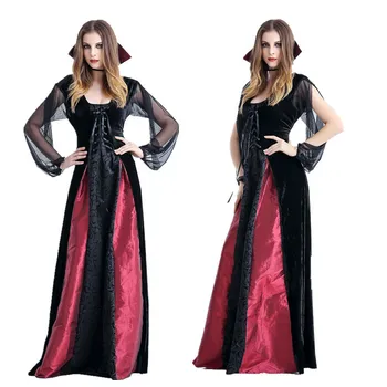 Noi Femeile Vampir Costume Cosplay Adult Gothic Vrajitoare Vampir Costume De Halloween Masquerade Joacă Costume De Vampir