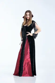 Noi Femeile Vampir Costume Cosplay Adult Gothic Vrajitoare Vampir Costume De Halloween Masquerade Joacă Costume De Vampir