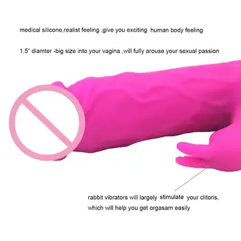 Realistic Dildo Vibrator punctul G Vagin Vibrator Penis Artificial Masturbator Adult Jucarii Sexuale pentru Femei Erotice Produs
