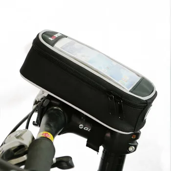Bicicleta Sac De Nailon Bicicleta Pungi Transparente Telefon Cu Touch De Navigare Sac Ghidon Sport În Aer Liber, Ciclism Accesorii