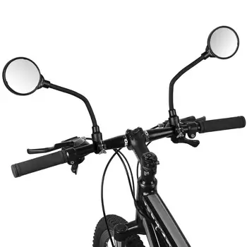 VEST BIKING 1buc Oglindă de Bicicletă MTB Biciclete Rutier Retrovizoare Ghidon, Oglinzi, Accesorii pentru Biciclete Unghi Reglabil Ciclism Vedere din Spate