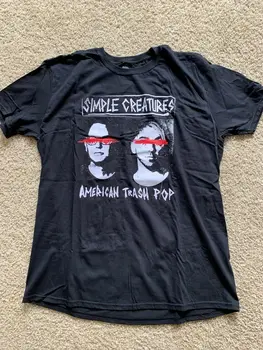 Creaturi Simple Mens Negru X Mare T Shirt Blink 182 All Time Low Purtat Niciodată