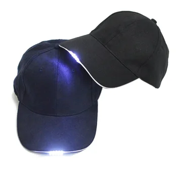 Lanterna LED-uri de Pescuit Pălărie, Șapcă Sport de Baseball Capace de Noapte de Mers pe jos de Ciclism Drumeții Pălării de Vânătoare 3 Culori