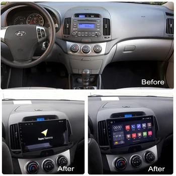 Radio auto pentru Hyundai Elantra 2007 2008 2009 2010 2011 2G RAM 32G ROM android coche audio stereo auto navigator GPS, autoradio