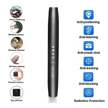 Ascunse Cam Pen Anti Spy Camera Detector Bug Gadget Wireless RF Finder Semnal Audio GSM Anti Urmărire GPS Auto Interceptarea convorbirilor telefonice Scanner