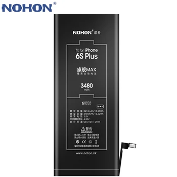 NOHON Pentru Apple iPhone 6 6S 7 8 Plus 6Plus 6SPlus 7Plus 8Plus Baterie de Mare Capacitate Bateria de Înlocuire Baterii de Telefon Mobil