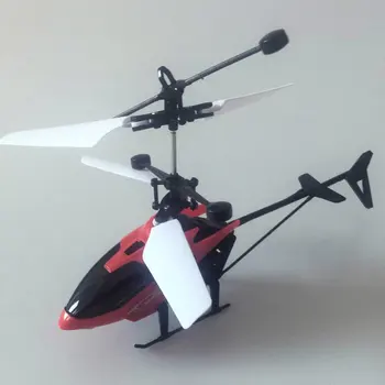Infraroșu Inducție RC Elicopter cu Telecomanda Mini Dron LED Flash de Lumină Plutesc Jucării Pentru Copii Băieți 14+ Jucarii Zburatoare