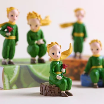 Strongwell Decor Acasă Model În Miniatură Micul Prinț Copii Noptiera Accesorii Decor Rășină Figura Ornament Meserii