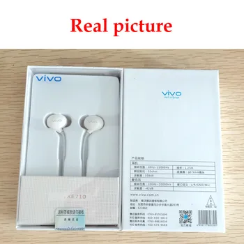 VIVO XE710 Casti Cutie de Depozitare sunet Hi-Fi cu Mufă de 3,5 mm Sârmă Controler de căști pentru VIVO X9plus X20 X21 codul x23 Nex