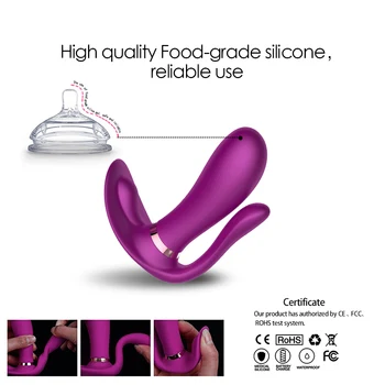 Ușor de purtat Chilotei Penis artificial Vibratoare 9 Viteza de Vibrație Pantalon Vibrator Vibrator Ou de sex Feminin Masturbari Jucarii pentru Adulti pentru Femei Sex-Shop