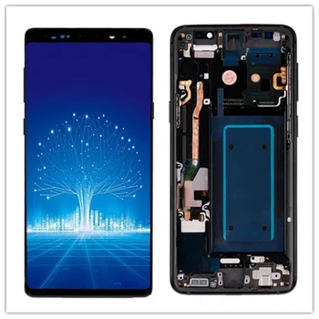 5.8 INCH Pentru Samsung Galaxy S9 G960 SM-G960F Display LCD+Touch Ecran Digitizor cu un foarte mic loc de Original Amoled de Asamblare
