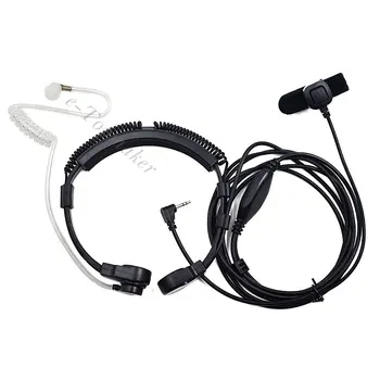 XQF 1 Pin Casca Gât de Căști cu Microfon PTT pentru Motorola Walkie Talkie și CB Radio de 2,5 mm MS350R TLKR T3 T4 T7 XTR446 FV200