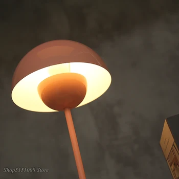Modern Designer Lampă de Masă Verner Panton Ghiveci Tabelul lumina Semicerc Birou de Lectură Lumină Dormitor decor acasă de Iluminat