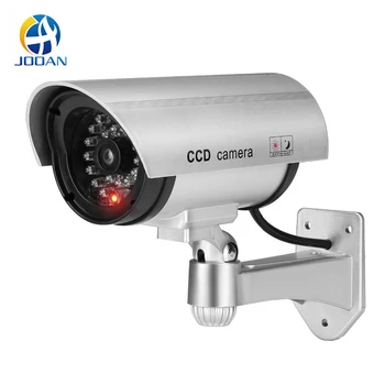 Falsa Dummy Camera Impermeabil de Securitate CCTV Camera de Supraveghere Cu Lumina Led-uri în aer liber, piscină Interioară Simulare Foto