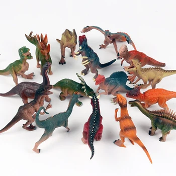 Dinozaur jucării de plastic Jurassic model animal set de simulare de regele dragon triunghi dragon boy jucării pentru copii