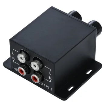 1 buc Auto Universal Amplificator de Bas Controler Profesional RCA Obține Nivelul de Putere Masina de Amplificator Egalizator Volum 150Hz-40Hz Mayitr