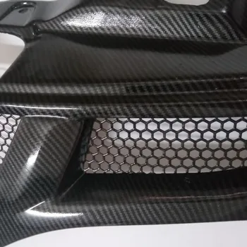 Se potrivesc Pentru Nissan NV200 Fibra de Carbon Negru Grila Fata Apropiere Tăiați Curse Gratare Tapiterie