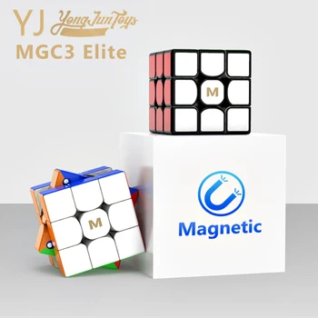 Yongjun MGC3 Elite 3x3 Magnetica Magic Cube Profesionale YJ MGC 3 Elite Puzzle Magneți Viteza Cuburi Stickerless Cub 3x3x3