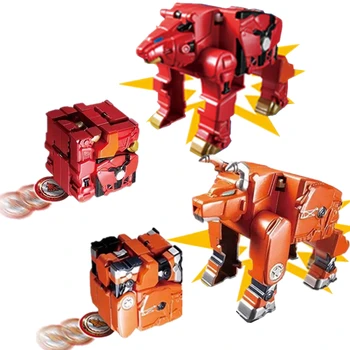 2020 Nou screechers-o singură bucată de spargere Deformate cub de acțiune figura anime-a Transformat războiul ia Transformare jucărie robot de copii cadou