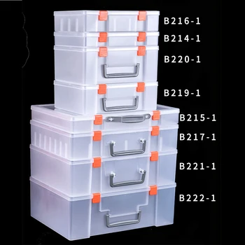 Cutie de plastic pentru depozitare instrument, Cusut Cutie Organizator, Multifuncțional Organizator și Manipulate de Stocare de Caz pentru Artă, Meșteșug și Cosmetice