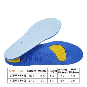 Gel de Sport Insertii Tălpi Bărbați Femei Sudoare-Absorbant Respirabil Șoc-Absorbant de Pantofi Tampoane pentru Rularea Pantofi de Baschet, Pantofi Tampoane