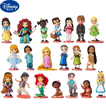 Printesa Disney Alba ca Zapada Cenusareasa Rapunzel Bell Zână PVC Figurine Disney Păpuși Jucarii pentru Fete Copii Cadou