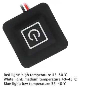 NOUL USB Acuzat Haine Tampon de Încălzire Electrice de Încălzire Foaie Cu 3 Viteze Reglabile de Temperatura de Încălzire Pad Cald Pentru Vesta Jack