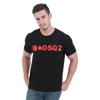2019 Vara Noul Tricou DSQ2 Imprima O-gât moda Femei Barbati bumbac T-shirt Tee Maneci Scurte de Înaltă Calitate, Tricou Baieti