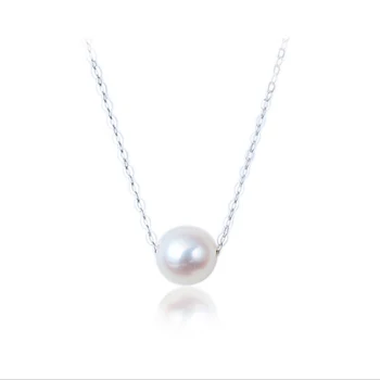 S925 Argint Moda Elegant Shell Pearl Colier Pandantiv pentru Femei Bijuterii