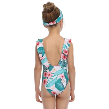 Fete Noi, Plasă De Costume De Baie Pentru Copii Copii Proaspăt Siamezi Bikini Costume De Baie O Piesă De Moda Înot Poarte Haine