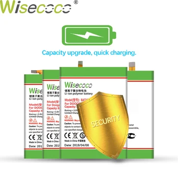 WISECOCO 3700mAh Baterie Pentru Doogee F3 / F3 PRO Telefon Mobil În Stoc cele mai Recente de Producție de Înaltă Calitate Baterie+Numărul de Urmărire