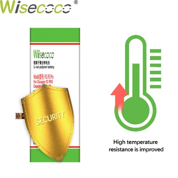 WISECOCO 3700mAh Baterie Pentru Doogee F3 / F3 PRO Telefon Mobil În Stoc cele mai Recente de Producție de Înaltă Calitate Baterie+Numărul de Urmărire