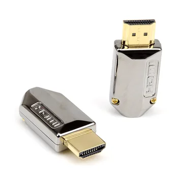 2 BUC conector HDMI de sex masculin cu carcasa din metal cu suport HDMI cablu HDMI interfață DIY Conector HDMI de sex Masculin Placa de Aur 19 Pin
