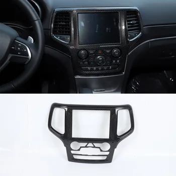 ABS Styling Auto Pentru Jeep Grand Cherokee 2019 Până Consola Centrala GPS de Navigare Panoul de Acoperire Cadru Tapiterie Interior Laminat